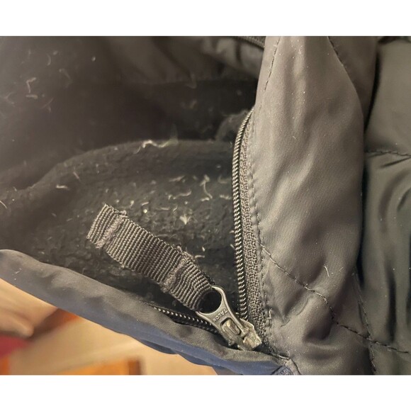 Eddie Bauer Womens Size XXL Black Down Puffer Parka Winter Jacket Coat Diamond - Picture 6 of 6